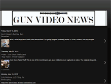Tablet Screenshot of gunvideonews.com